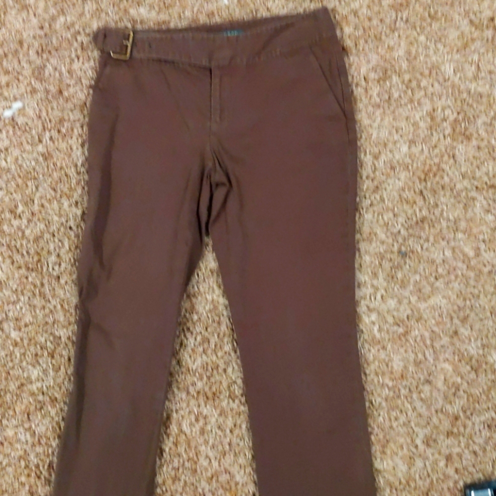 Brown causal pants